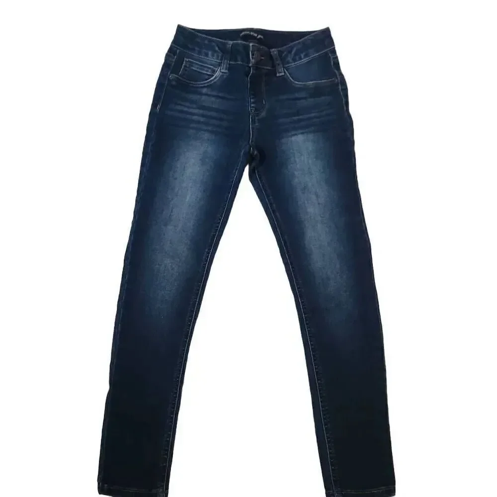Imperial Star Girls Size 10 Blue Skinny Jeans